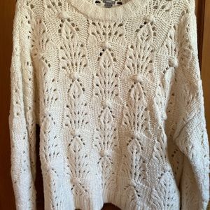 Adorable large knit Aerie sweater